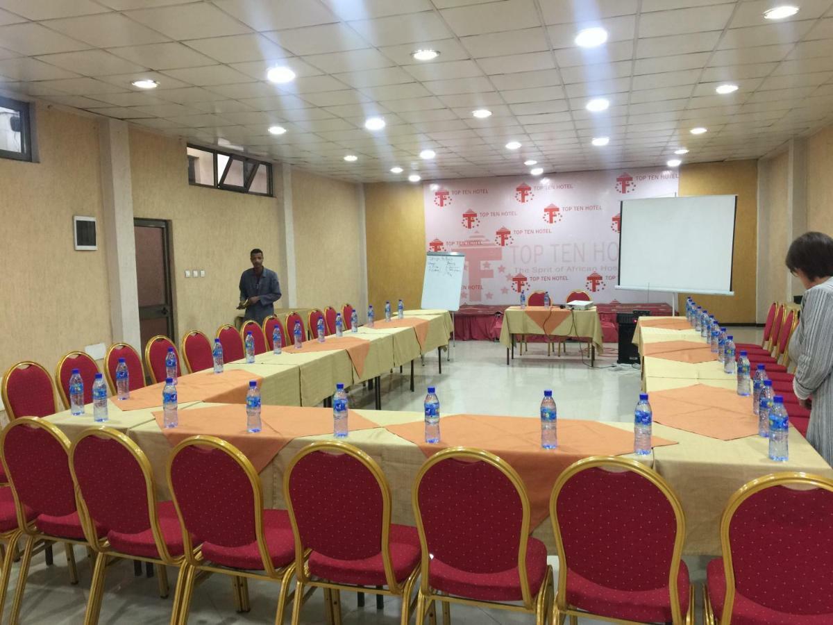 Top Ten Hotel Addis Abeba Esterno foto