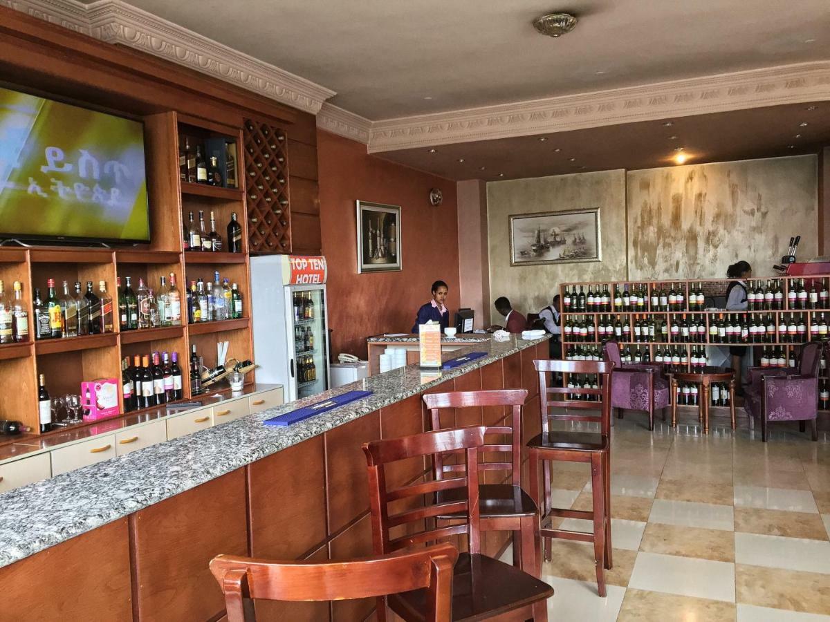 Top Ten Hotel Addis Abeba Esterno foto
