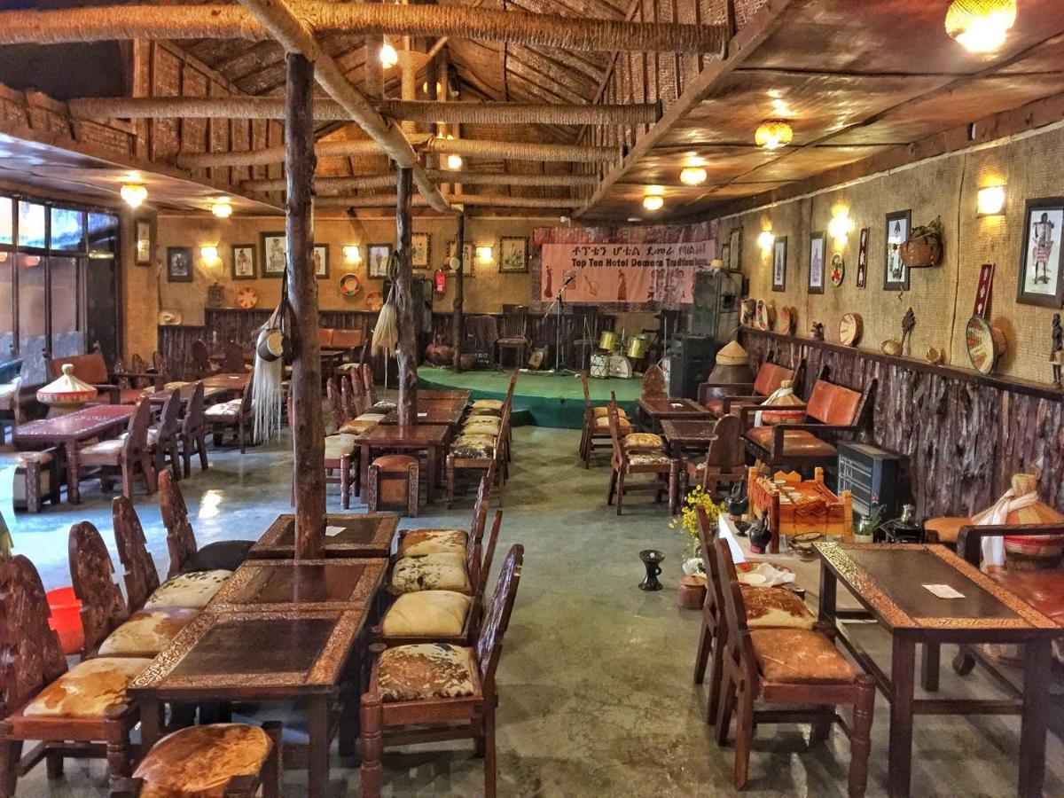 Top Ten Hotel Addis Abeba Esterno foto